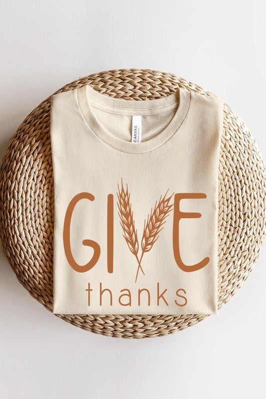 Give Thanks Graphic Tee