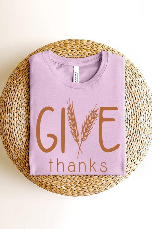 Give Thanks Graphic Tee