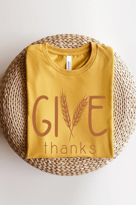 Give Thanks Graphic Tee