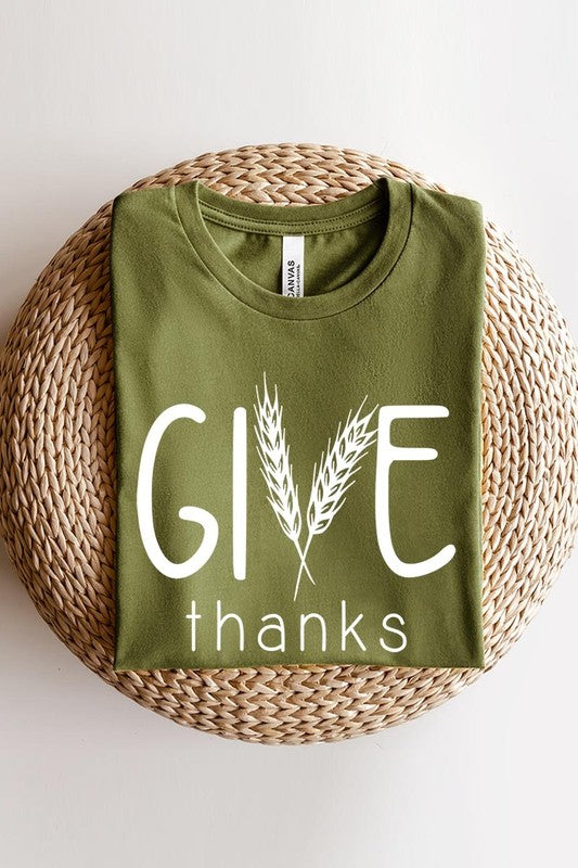 Give Thanks Graphic Tee