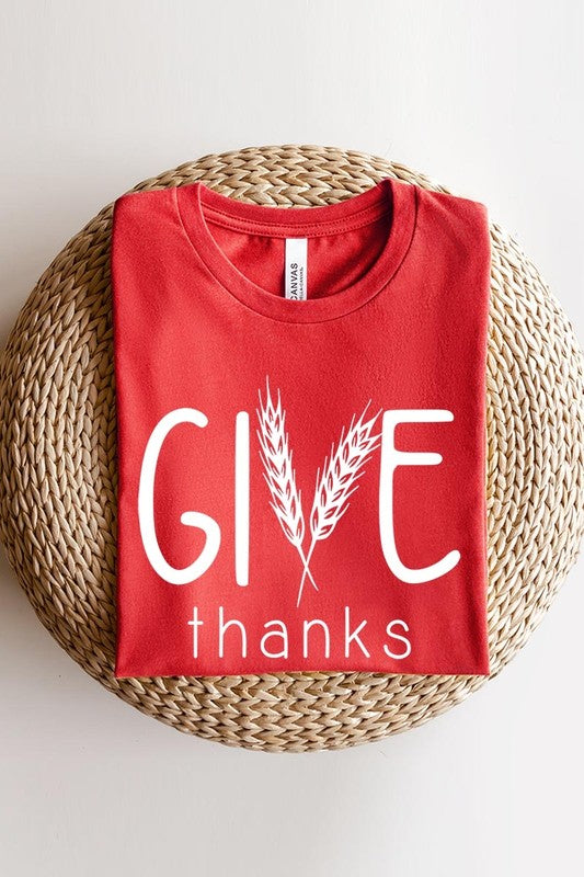 Give Thanks Graphic Tee