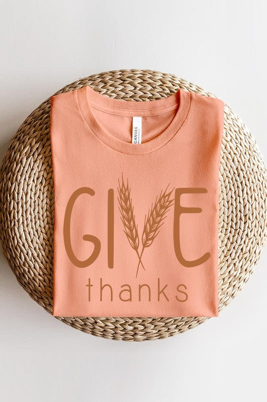 Give Thanks Graphic Tee