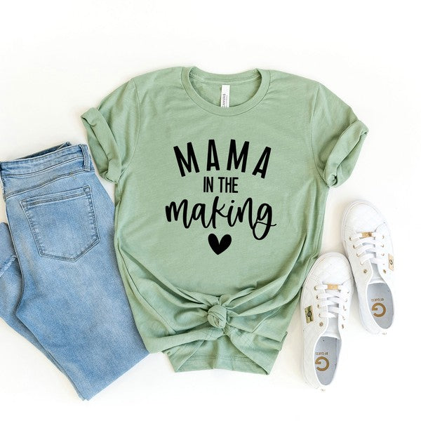 Mama In The Making Bold Short Sleeve Tee