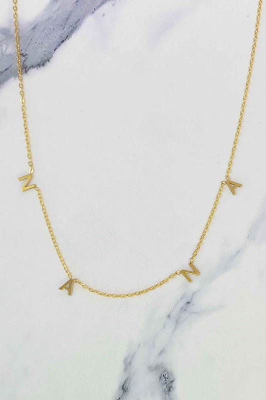 Golden Nana Necklace